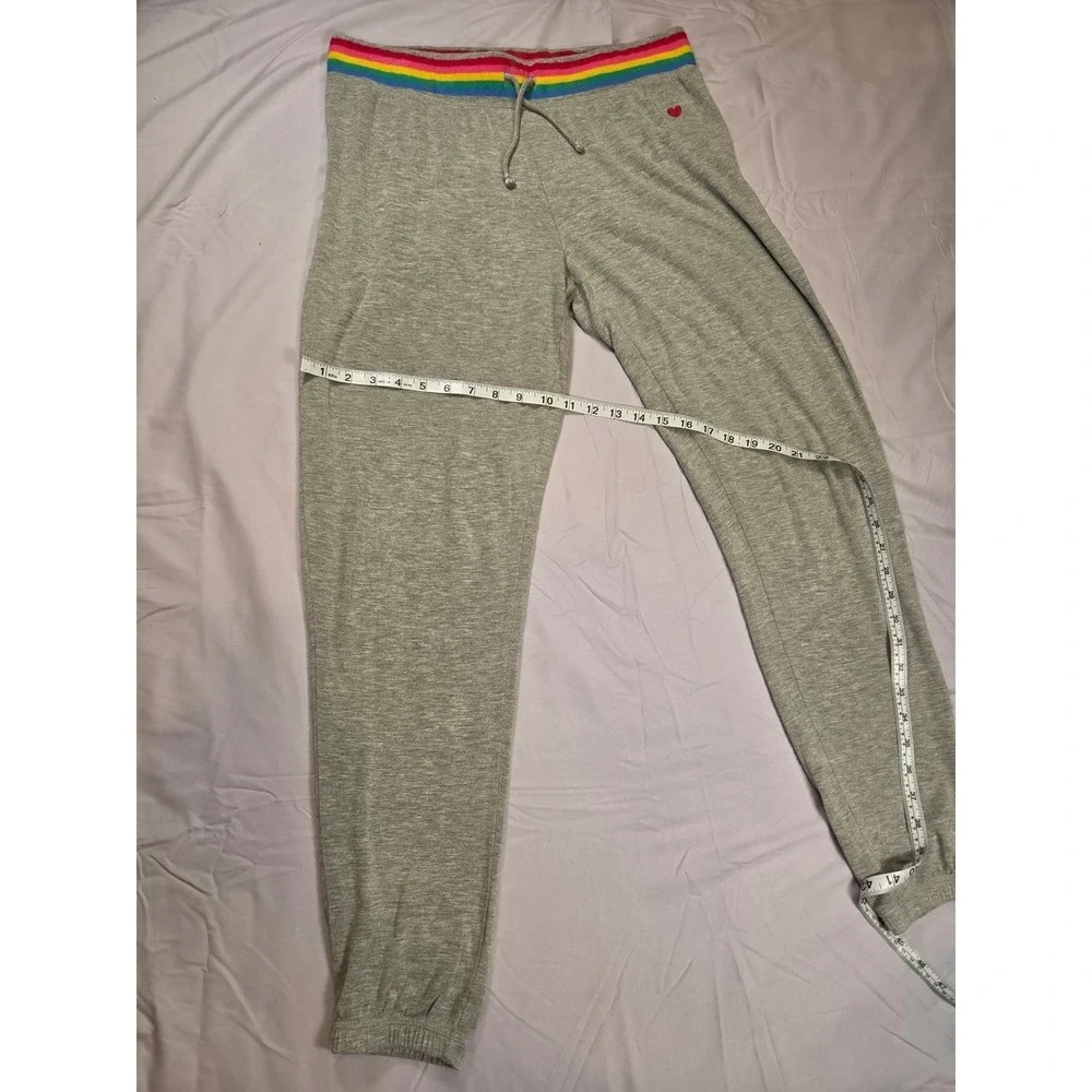 p.j. salvage Rainbow Grey PJ Pants L Soft Casual Relax Comfortable Sleep Lounge‎
